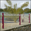 2013 new style hot sale power coated cast iron garden fencing designs